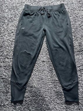 Under Armour Black Jogger Pants Men’s Small Loose Fit